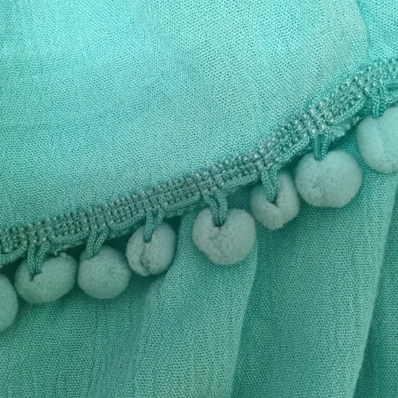 Fun Vintage Havana Pom Pom Bandeau Top NWT - Picture 5 of 5